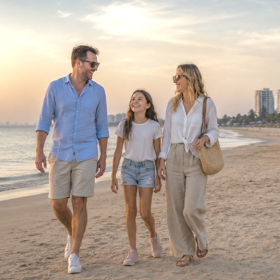 Spouse and dependent child accompanying a DTV Visa holder in Thailand